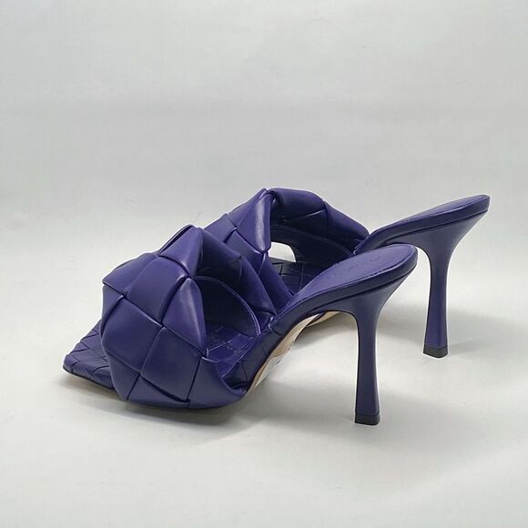 Bottega Veneta Intrecciato Lido Heeled Sandals size 37 - Picture 9 of 13